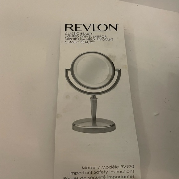 Revlon swivel illuminating mirror in brushed nickel brand new - Picture 4 of 8